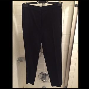 Celine Black wool w/some silk pants in size 4 or 6